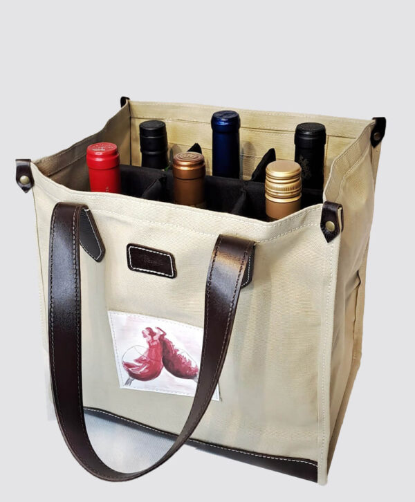 Sacola Multiuso em Lona com Couro – Edição Limitada